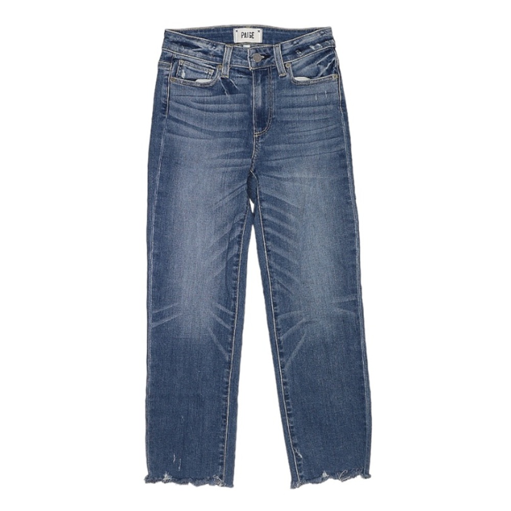 PAIGE Jeans Hoxton Straight Crop Size 23” Mid Wash